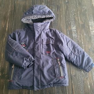 OshKosh B’gosh Hooded Zip Winter Coat Jacket Boys Size 6